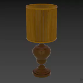 Antique Cylinder Shade Lamp Moor 3d model