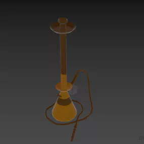 Bronze Hookah 3d model