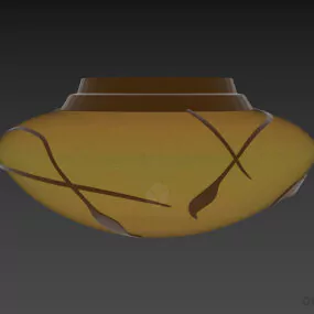 Ceiling Glass Sphere Pendant Lamp 3d model