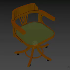 Children Wheels Armchair Imperium 3d model