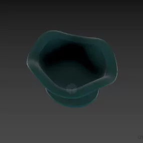 Glass Vase Glass Bowl 3d model