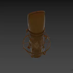 Microphone Marshall Mxl 3d model