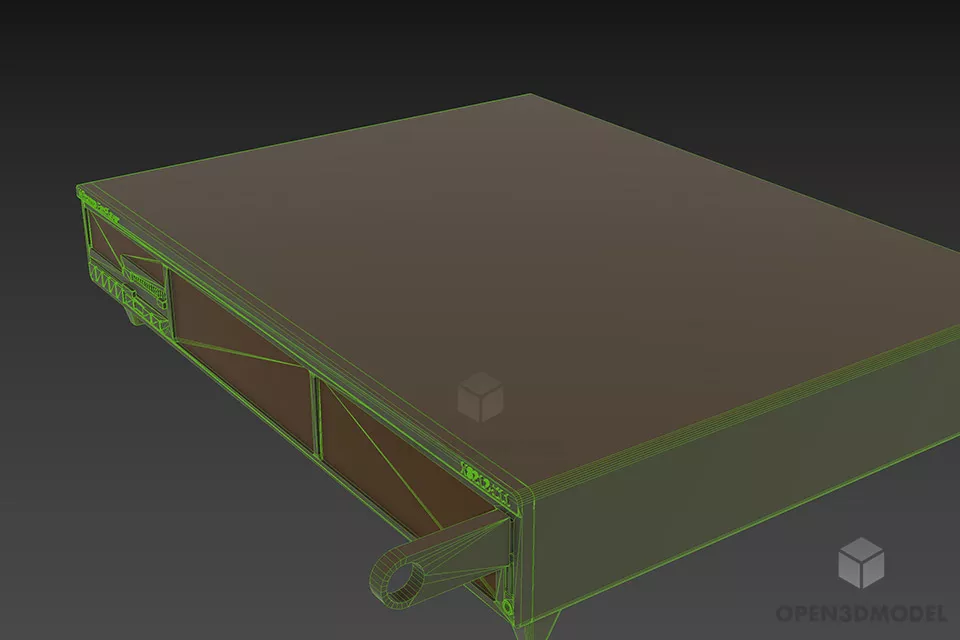 Multimedia Gadget Dvd Player 3d model 2
