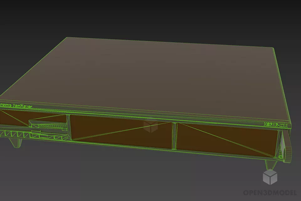 Multimedia Gadget Dvd Player 3d model 3