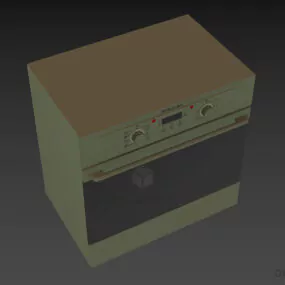 Typical Oven Electrolux 3d model