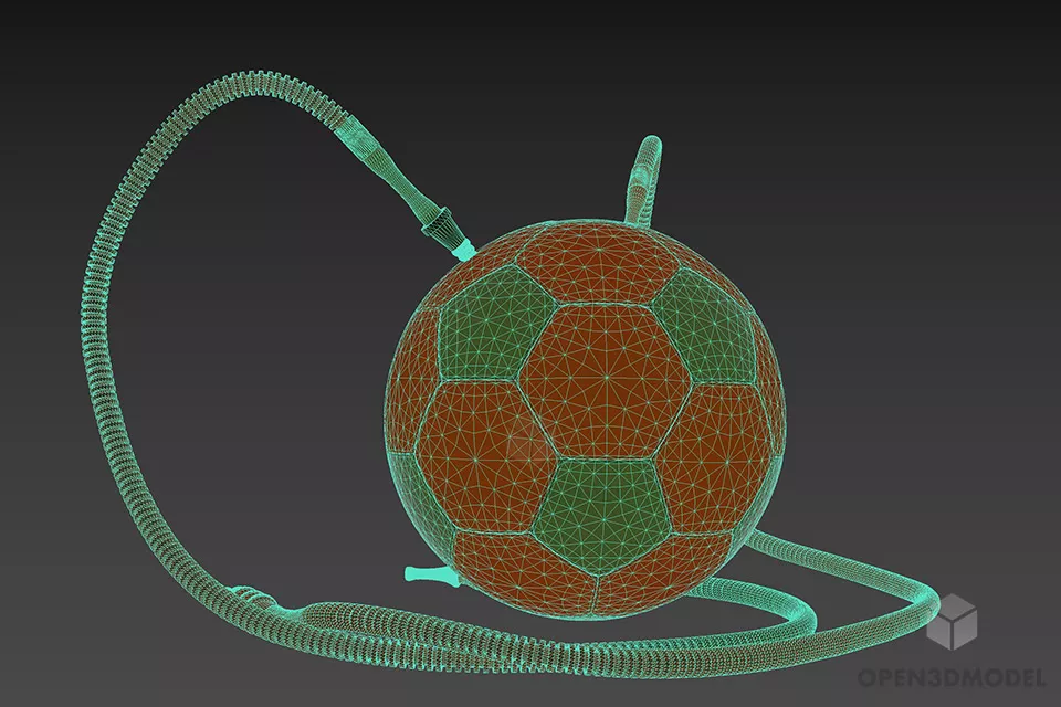 Hookah Ball Shape 3d model 2