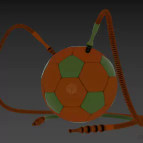 Hookah Ball Shape 3d model