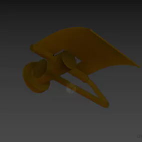 Rack For Paper Holder, Inox Holder 3d model