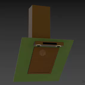 Kitchen Vent Teka Hood 3d model