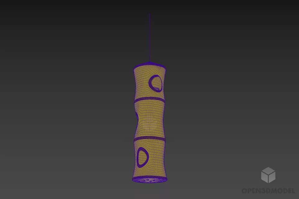 Box Of Toys Inside 3d model 2