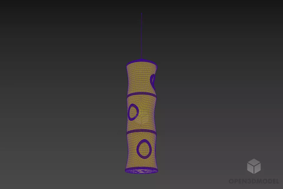 Box Of Toys Inside 3d model 3