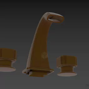 Bathroom Faucet Venecia 3d model