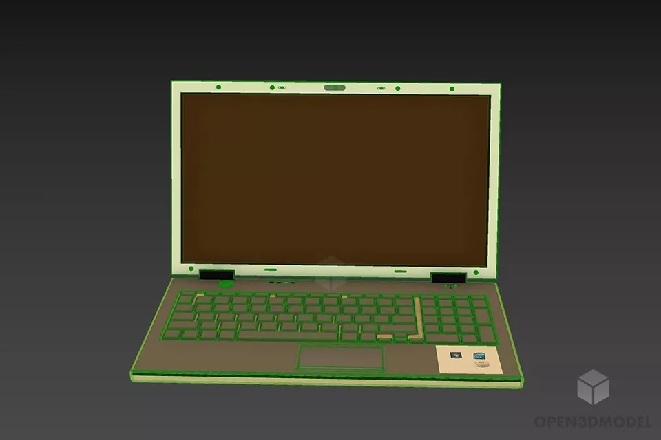 Windows Notebook Samsung 3d model 3