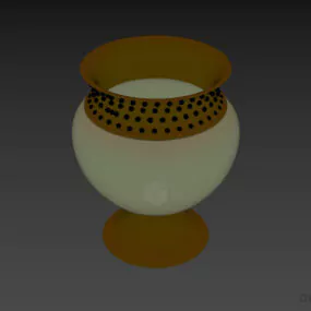 Chinese Antique Vase Pot 3d model