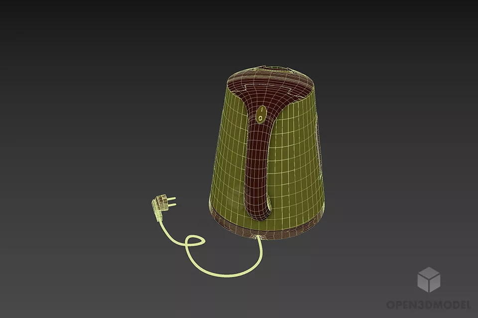 Kitchen Accessories Kettle Zelmer 3d model 2