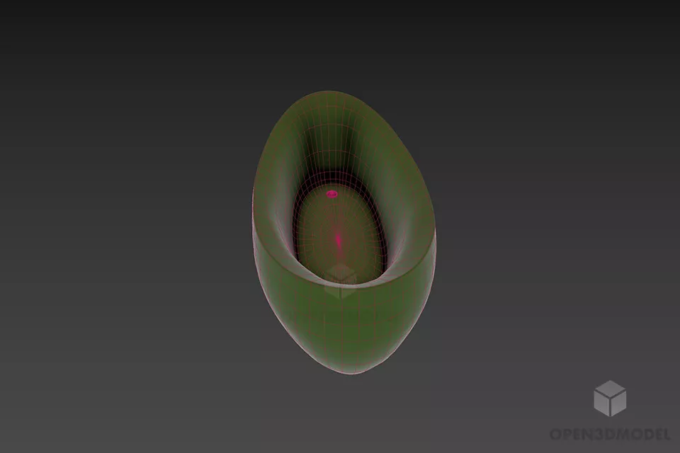 Oval Bathtub Villeroy 3d model 3