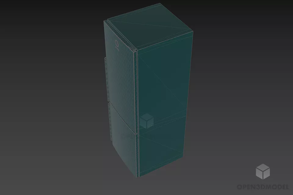 Refrigerator Gorenje 3d model 2