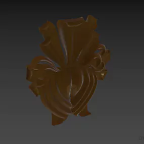 Rome Antique Decor Plaster For Wall 3d model