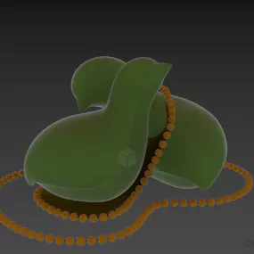 Decor Necklaces 3d model