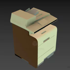 Large Printer Machine For Office 3d model
