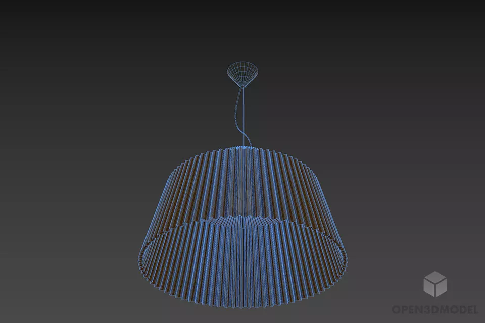 Modern Pendant Lamp Katerina 3d model 3