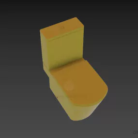 Modern Ceramic Lavatory Roca 3d model