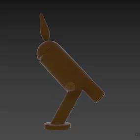 Decoration Inox Faucet Classic 3d model