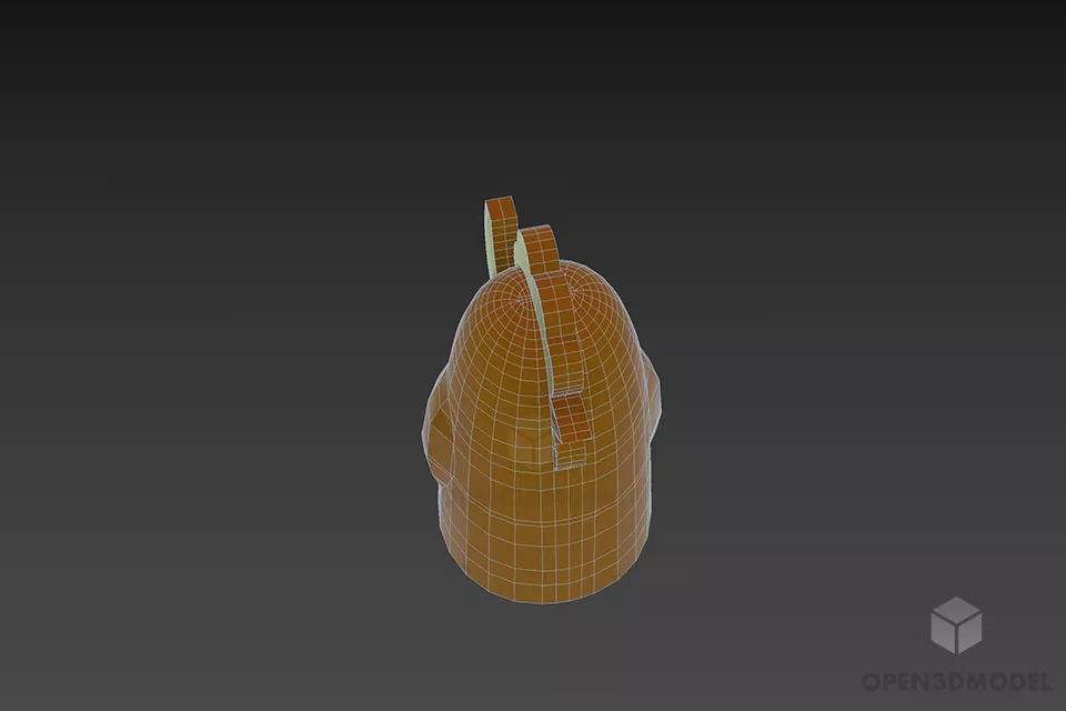 Rock Stone Sculpture 3d model 3