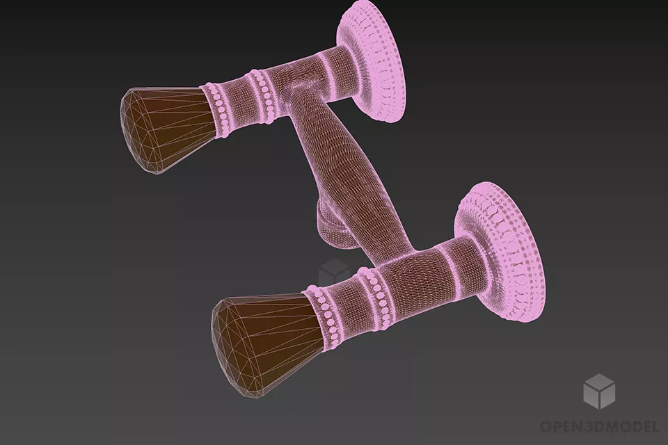 Inox Faucet 304 Bathroom Accessories 3d model 2
