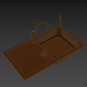 Kitchen Sink Lavabo 3d model