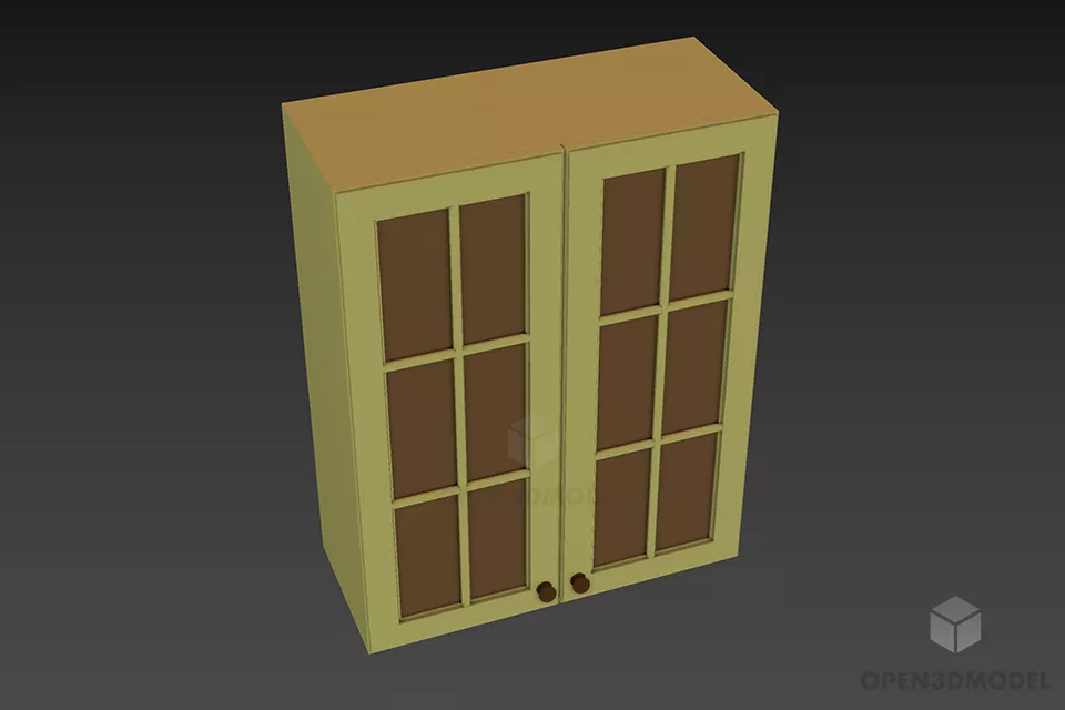 Wood Shelf Tree Shape Decorative 3d model