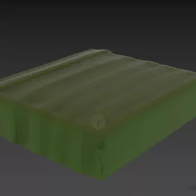 Bedroom Accessories Mattress Veil 3d model
