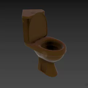 Toilet Accessories Lavatory Kolor 3d model