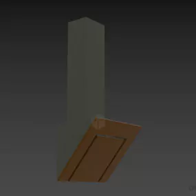 Modern Kitchen Vent Gorenj 3d model