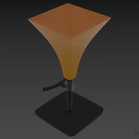 Polygon Bar Chair 3d model