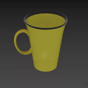 European Ceramic Cup 3d model