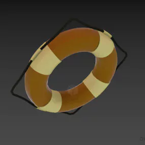 Swim Lifebuoy 3d model