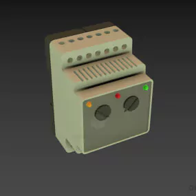 Thermostat Control 3d model