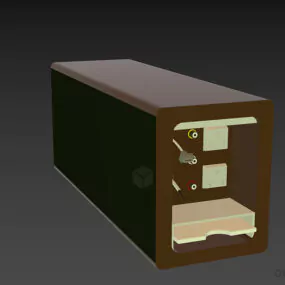 Pc Adapter Extron Electronic 3d model