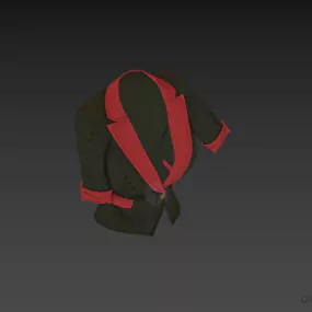 Suit For Office Women 3d model