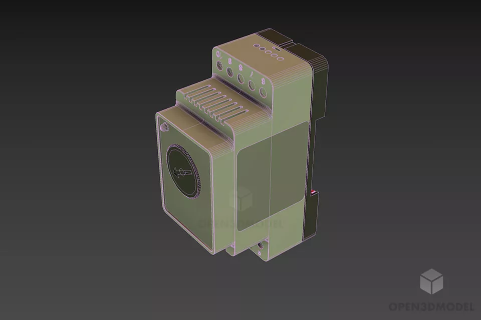 Cb Thermostat Etv 3d model 2