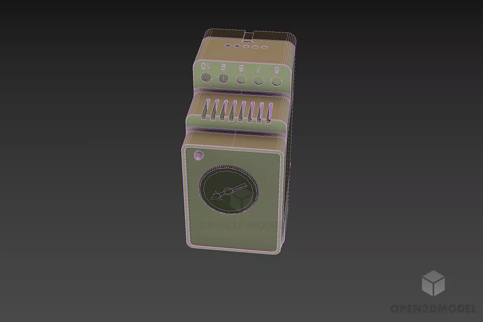 Cb Thermostat Etv 3d model 3
