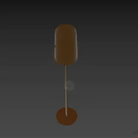 Furniture Torchere Lamp Modern Style 3d model