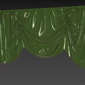 Theater Curtain Top 3d model
