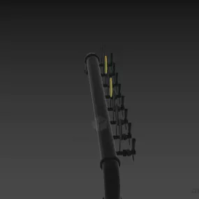 Faucet Bar, Industrial Faucet 3d model