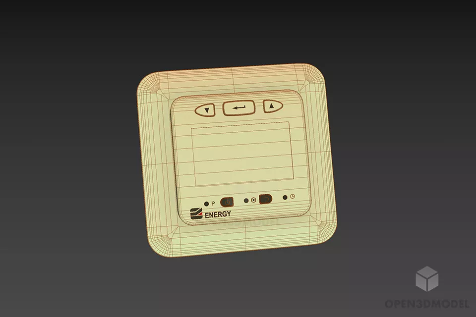 Thermoregulator Household Accessories 3d model 2
