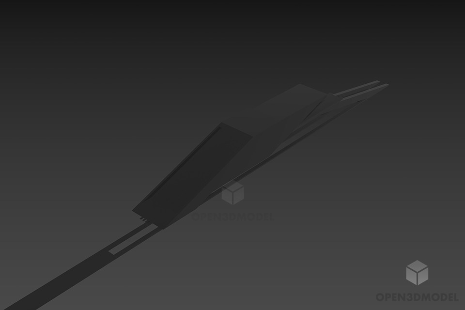 Square Monitor Lcd Early Design 3d model 2