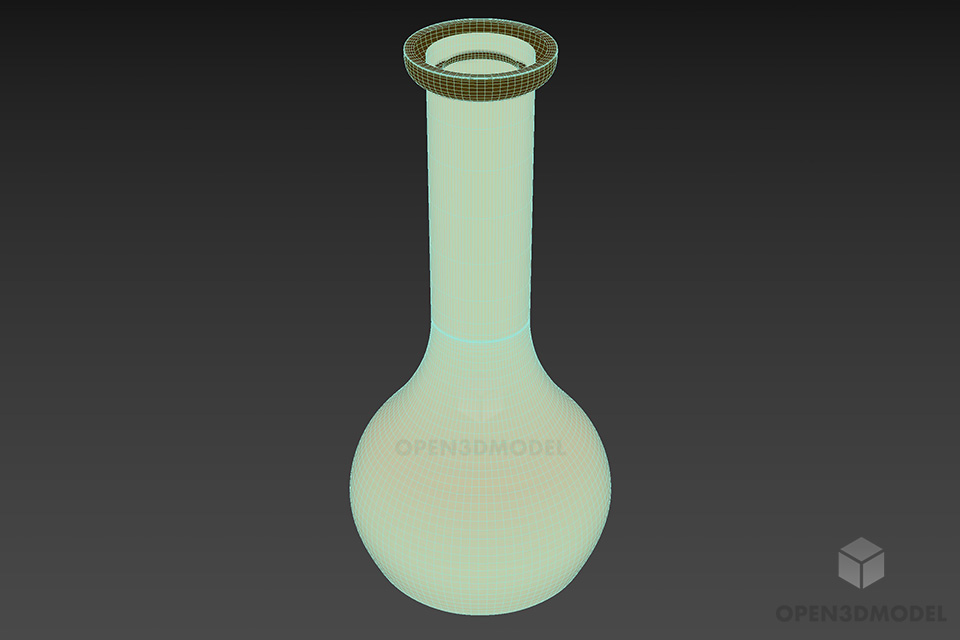 Modernism Kitchen Vent Drop Water Shape 3d model 3