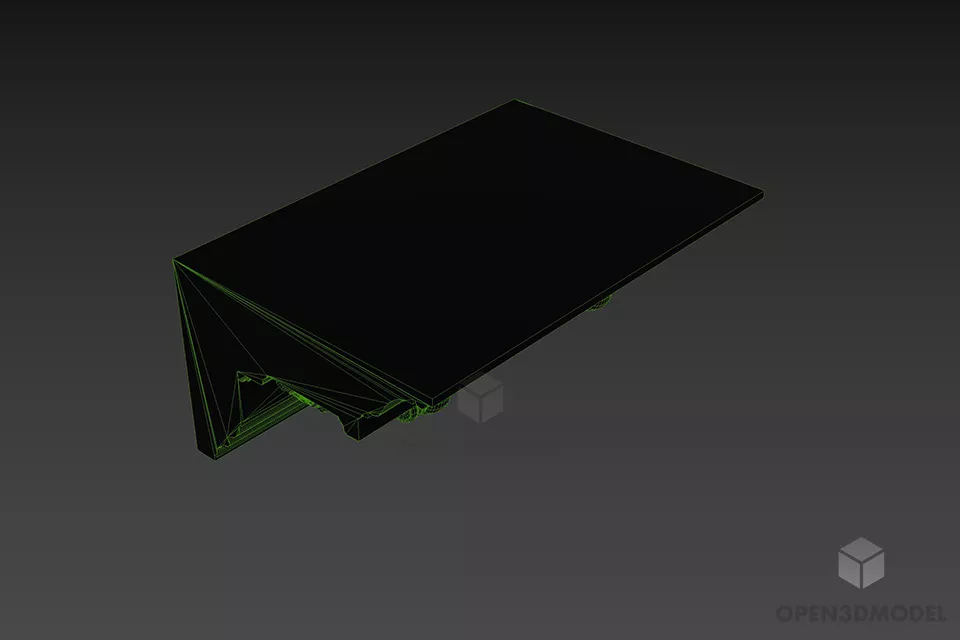 Classic Cornice Decoration 3d model 2