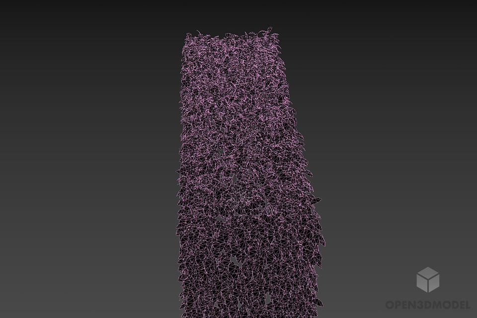 Bush Module 3d model 3